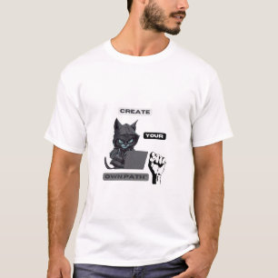 T-shirt Créez votre propre chemise de chemin