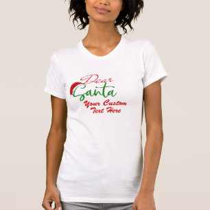 T-shirt Créez votre propre chère amie Père Noël Hot Bod