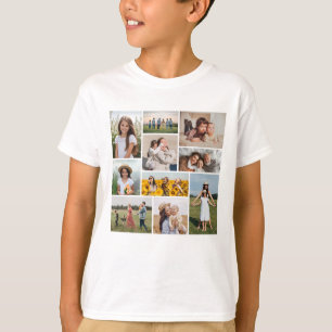 T-shirt Créez votre propre collage de 10 photos
