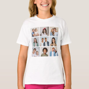 T-shirt Créez votre propre collage de 9 photos