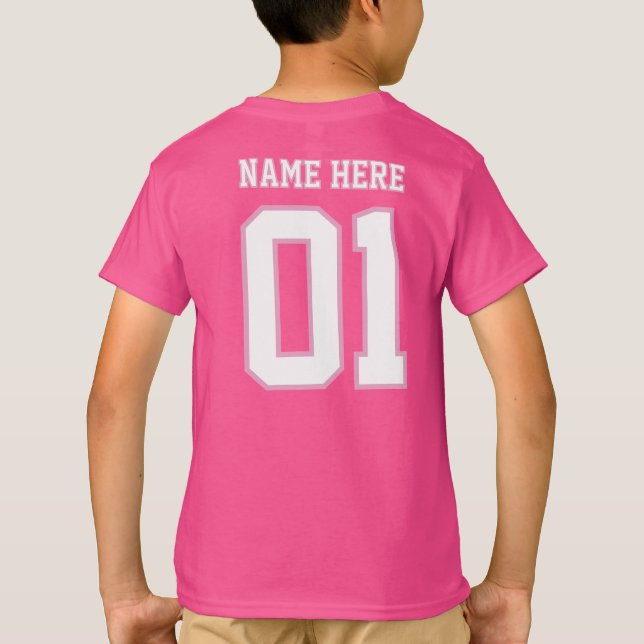 T-shirt CRÉEZ-VOTRE-PROPRE Conception personnalisée DIY Nu (Dos)