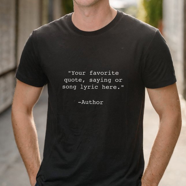 T-shirt Créez votre propre devis personnalisé (Créateur téléchargé)