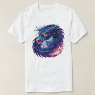 T-shirt Créez Votre Propre Dragon Mystique Violet
