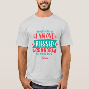 T-shirt Créez votre propre grand-père Je suis un seul et u