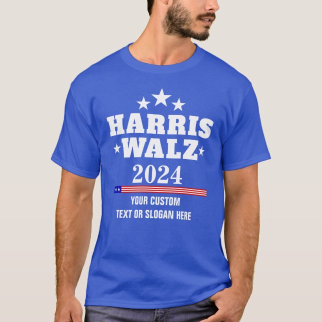 T-shirt Créez votre propre Harris Walz 2024 (Devant)