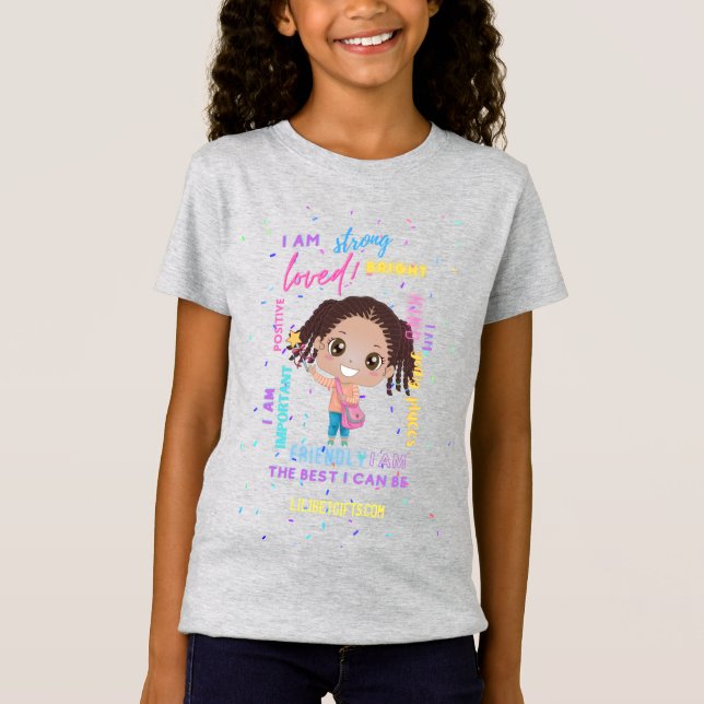 T-Shirt Créez votre propre I AM - Affirmations positives d (Devant)