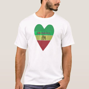 T-shirt Créez votre propre J'aime Belle Ethiopie