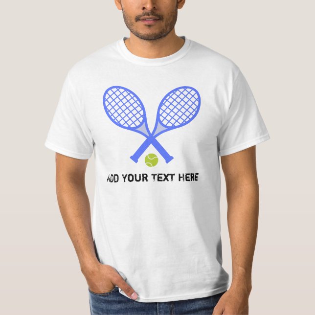 T-shirt Créez votre propre joueur de tennis (Devant)