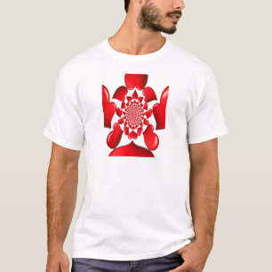 T-shirt Créez votre propre joyeux Saint Valentin Big Red H