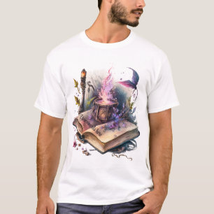 T-shirt Créez Votre Propre Livre de Sorts de Sorcière de l