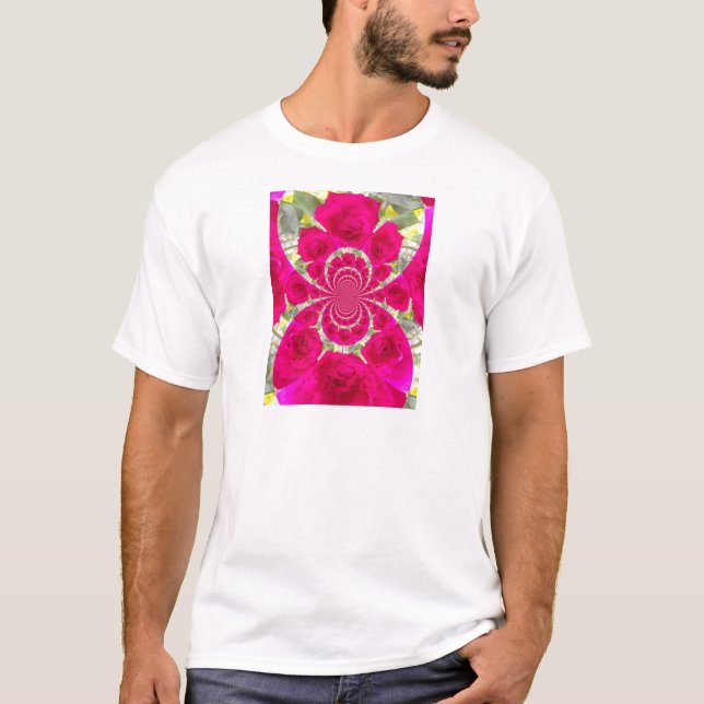 T-shirt Créez votre propre magnifique Red Roses Extraordin (Devant)