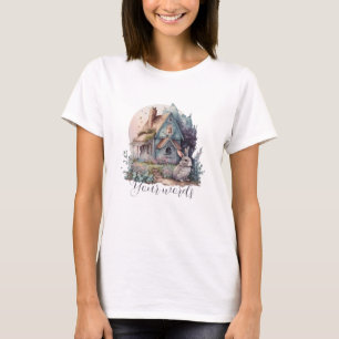 T-shirt Créez votre propre maison de lapin et vos Fleurs s