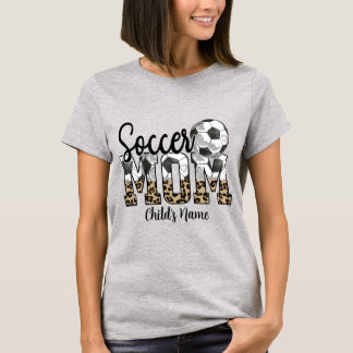 T-shirt Créez votre propre maman de football