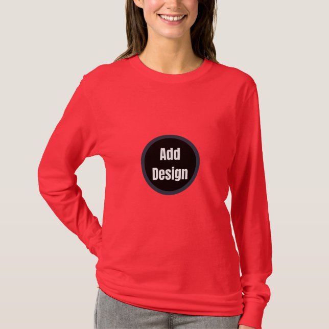 T-shirt Créez Votre Propre minimaliste (Devant)