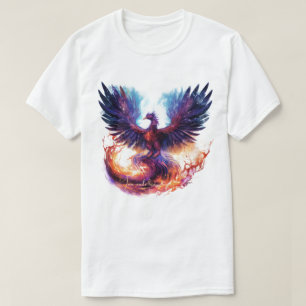 T-shirt Créez Votre Propre Oiseau de Feu Phénix Mythique