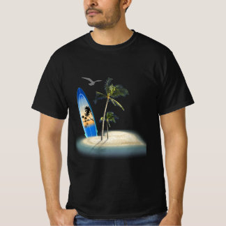 T-shirt Créez Votre Propre Plage Surf