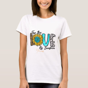 T-shirt Créez votre propre pour l'amour du soleil