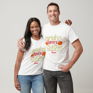 T-shirt Créez votre propre saison d'épices Citrouille
