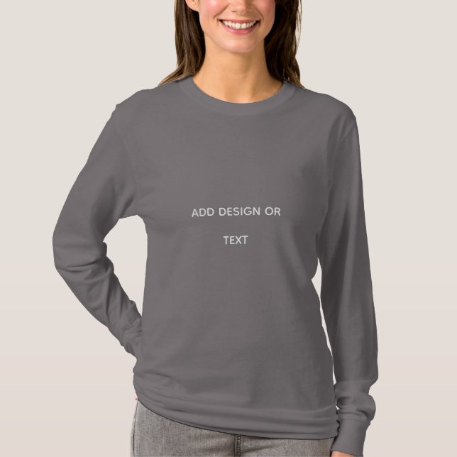T-shirt Créez Votre Propre simple (Devant)