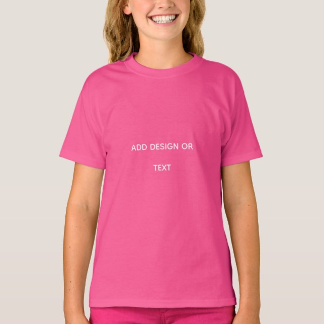 T-shirt Créez Votre Propre simple (Devant)
