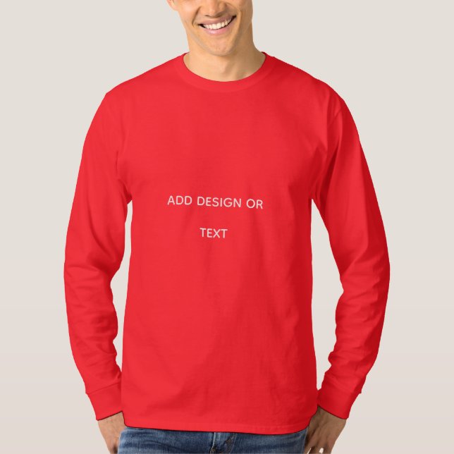 T-shirt Créez Votre Propre simple (Devant)