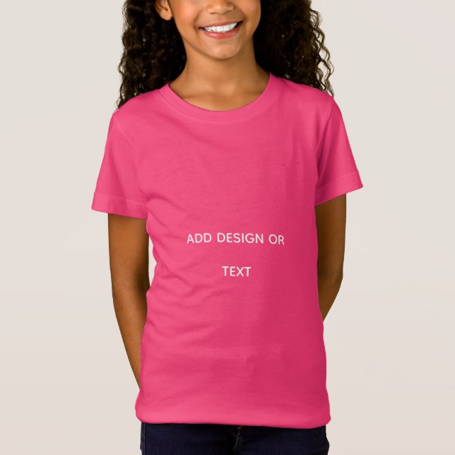 T-Shirt Créez Votre Propre simple (Devant)