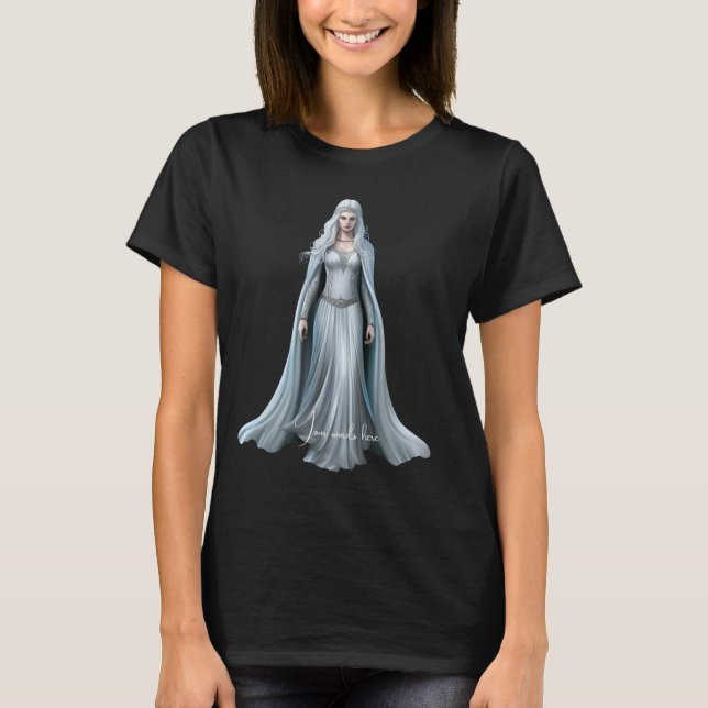 T-shirt Créez votre propre sorcière blanche (Devant)