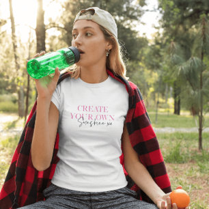 T-shirt Créez votre propre Sunshine Xo Inspiration Message