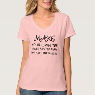 T-shirt Créez votre propre tee-shirt