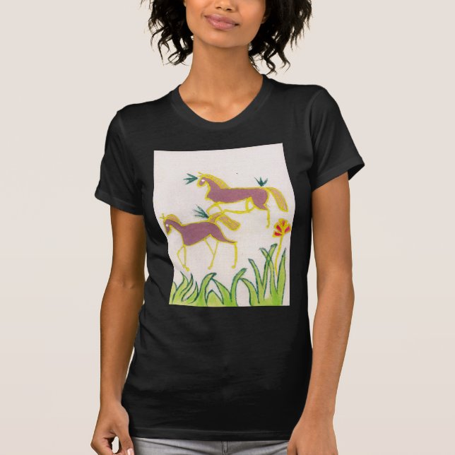 T-shirt Créez votre propre Unicorne Flora Power Cute Aesth (Devant)