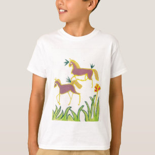 T-shirt Créez votre propre Unicorne Flora Power Cute Aesth