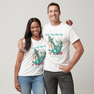 T-shirt Créez votre propre vie dans la vie du lac