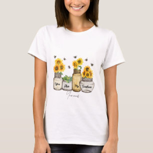 T-shirt Créez votre propre Vous êtes mon Sunshine Sunflowe