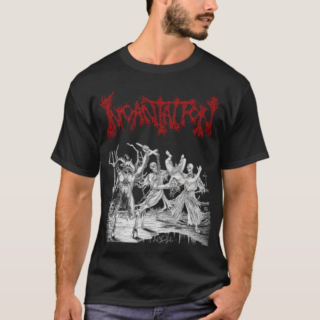 T-shirt Crémation blasphématoire (Devant)