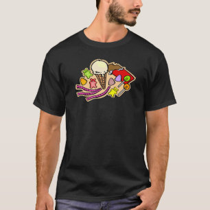 T-shirt Crème De Glace Bonne Humeur Pour Hommes Femmes Jeu