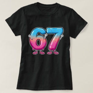 T-shirt Crème de glace de Whimsical Drip 67 Cartoon Art