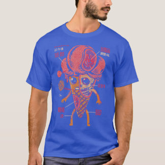 T-shirt Crème de glace Kaiju