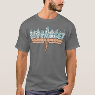 T-shirt Crème de glace Menorah Hanoukka Jour juif 