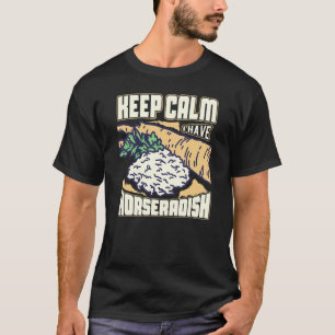 T-shirt Crème de Sauce au Raifort Recette de Plante Racine