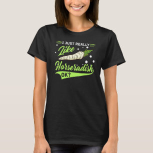 T-shirt Crème de Sauce de Raifort Plante Recette Racine Fr