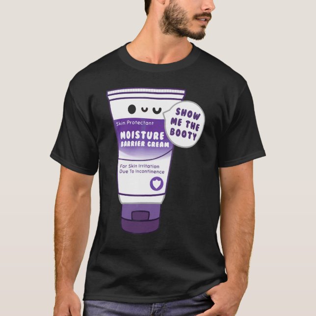 T-shirt Crème D'Incontinence Montrez-Moi L'Infirmière Du G (Devant)