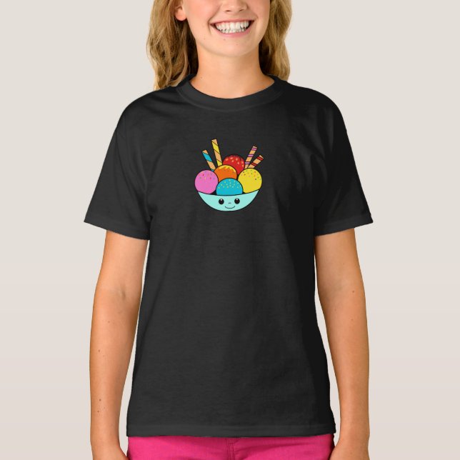 T-shirt Crème glacée ! (Devant)