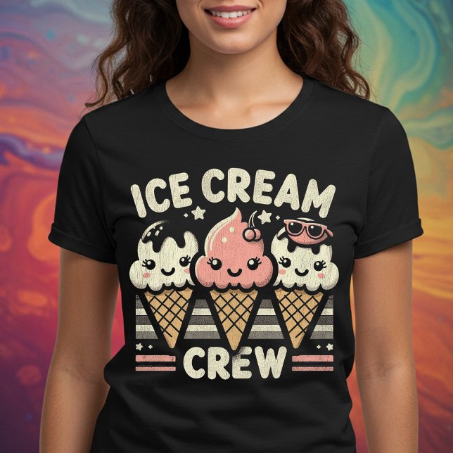 T-shirt Crème glacée (Créateur téléchargé)
