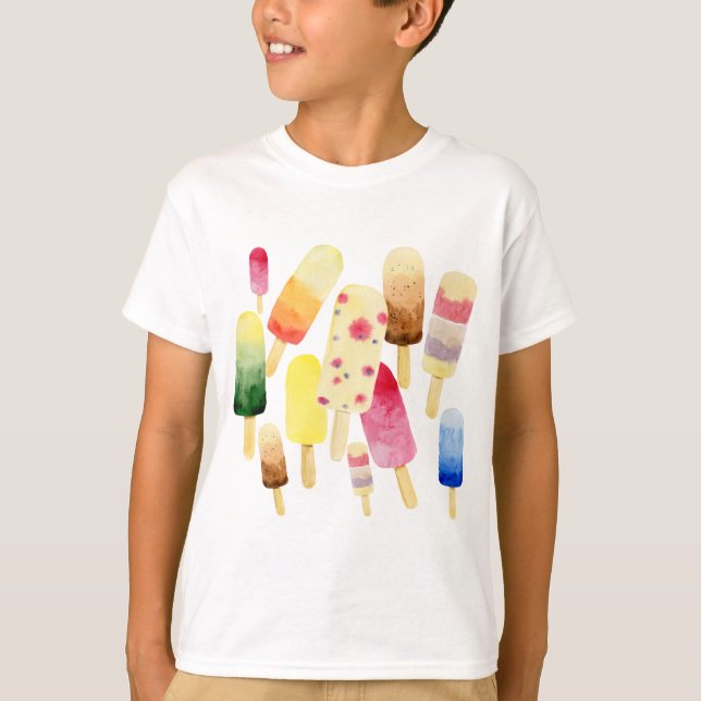 T-shirt Crème glacée (Devant)