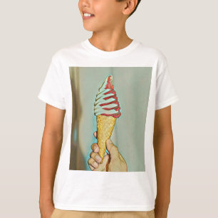 T-shirt Crème glacée au chocolat