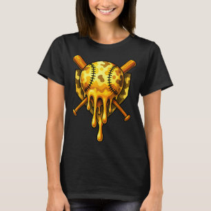 T-shirt Crème glacée Baseball Drip camouflage design cool