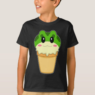 T-shirt Crème glacée de la gaufre