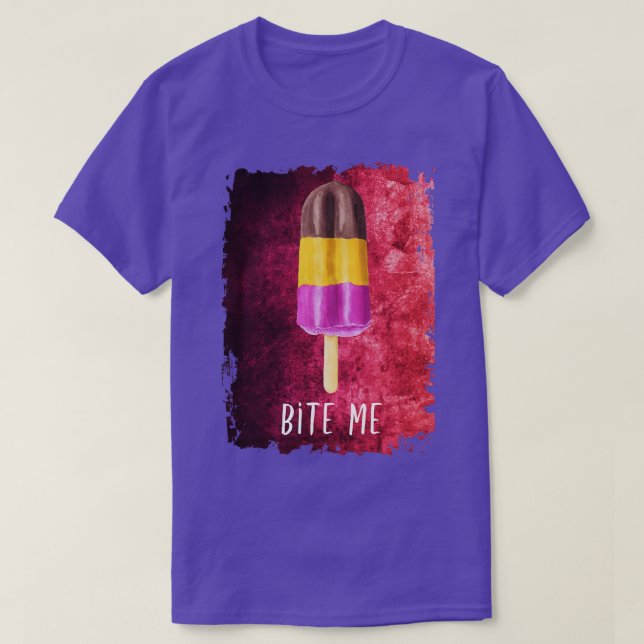T-shirt Crème glacée douce (Design devant)