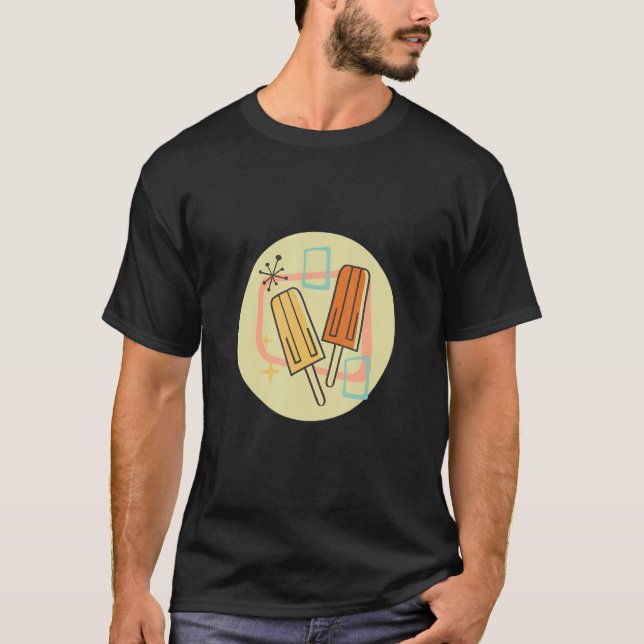T-shirt Crème glacée du désert de Popsicles (Devant)