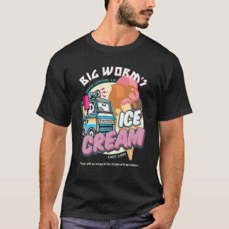 T-shirt Crème glacée du grand ver